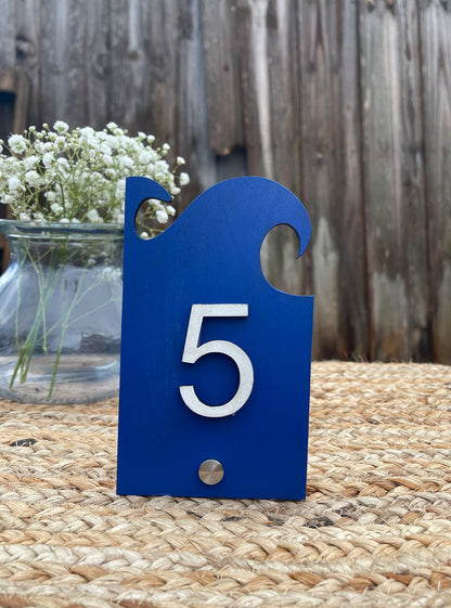 Beach Wedding table number, Wood table number, custom table number, numero de mesa para boda, decoracion playa para boda