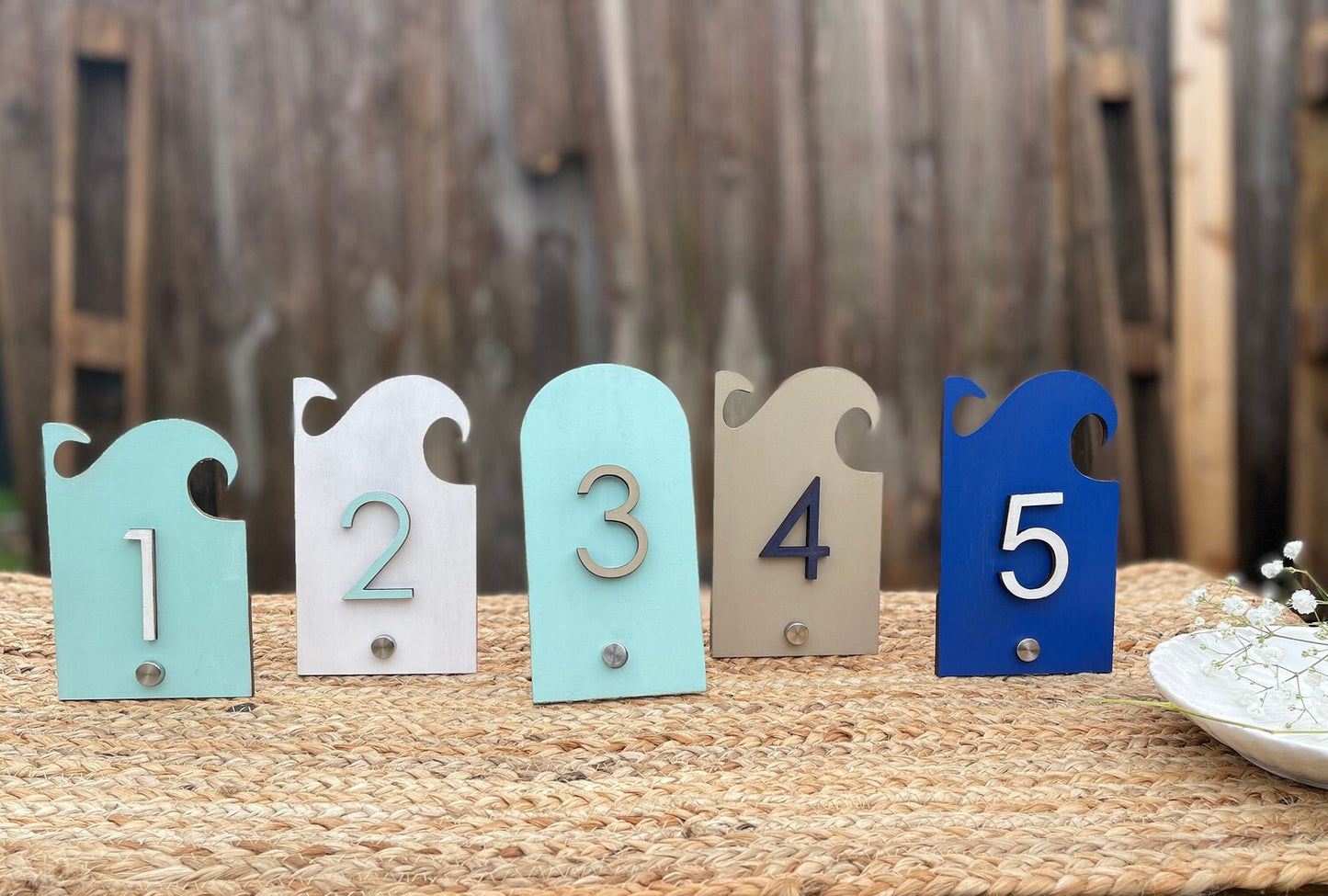 Beach Wedding table number, Wood table number, custom table number, numero de mesa para boda, decoracion playa para boda