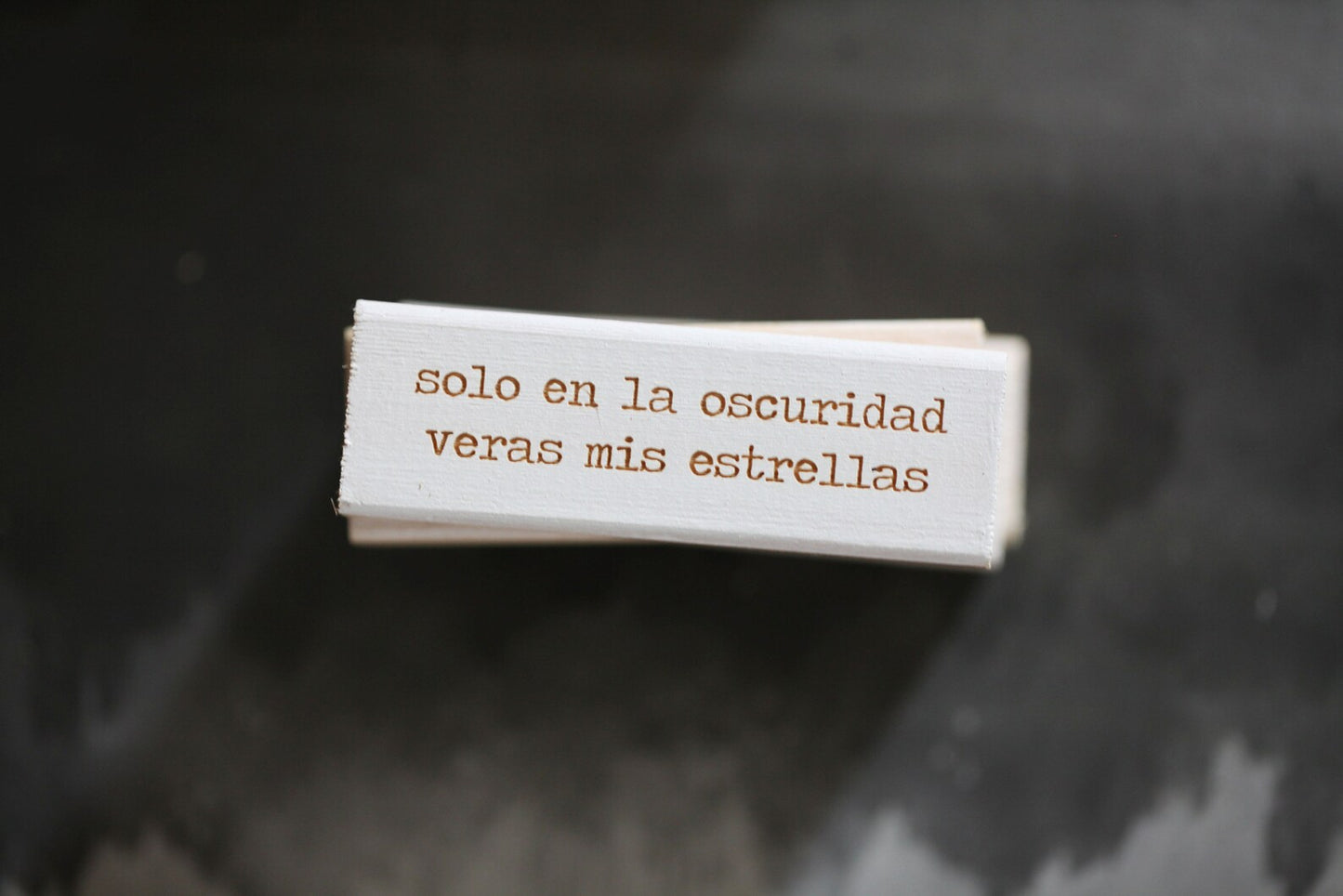 Spanish affirmation mini blocks, Frases en español, desk accessories, regalo para amiga, regalo para amigo, decoracion madera, minimalist