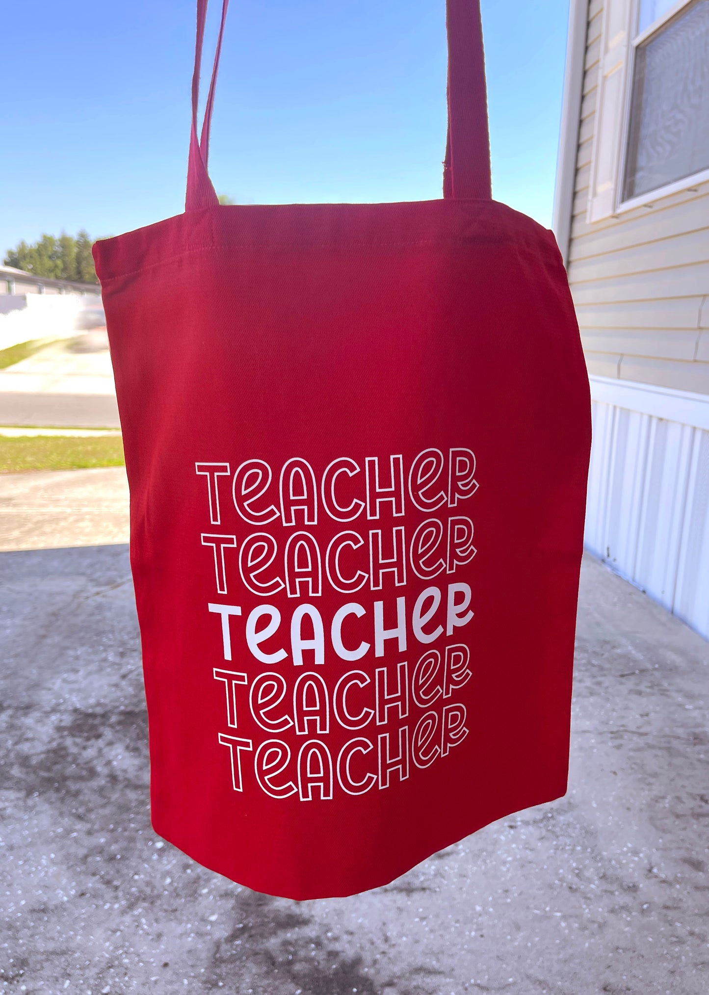 Cotton Canvas Tote Bags, Teachers gift, Friend gifts, Teacher appreciation,Preschool Teacher